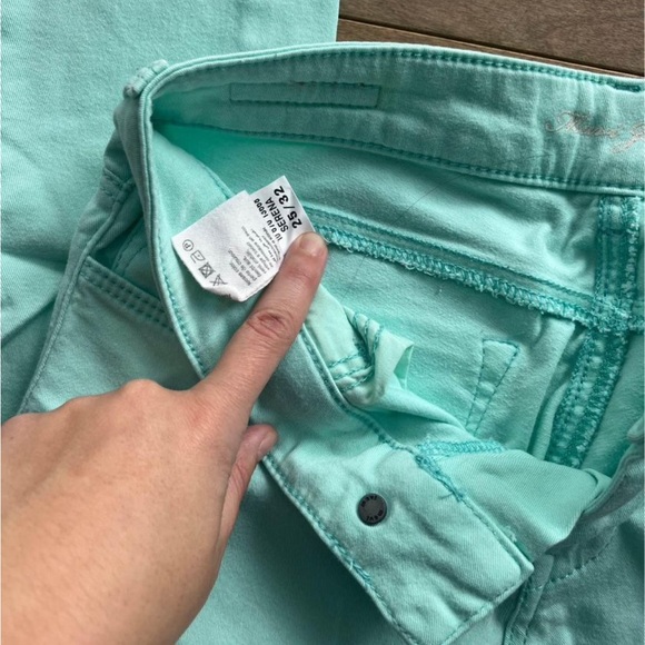 MAVI skinny turquoise jeans - Picture 3 of 3